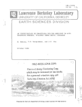 Cover page: AN INVESTIGATION OF DEWATERING FOR THE MODIFIED IN-SITU RETORTING PROCESS, PICEANCE CREEK BASIN, COLORADO