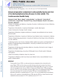 Cover page: Advanced glycation end product carboxymethyl-lysine and risk of incident peripheral artery disease in older adults: The Cardiovascular Health Study