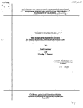 Cover page: The role of taxes and zoning in the effective control of pollution