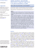 Cover page: Lifetime prevalence and potential determinants of psychotic experiences in the general population of Qatar