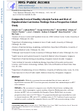 Cover page: Composite Score of Healthy Lifestyle Factors and Risk of Hepatocellular Carcinoma: Findings from a Prospective Cohort Study