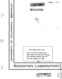 Cover page: PROPOSED F.F. BUNCHER FOR A-12.