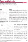 Cover page: Crucifixion and median neuropathy