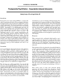 Cover page: Postoperative Pupil Dilation – Scopolamine Induced Anisocoria