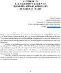 Cover page: Comment by Fadwa El Guindi on the review by E. N. Anderson of the book: Suckling:  Kinship More Fluid, Fadwa El Guindi, Routledge Press