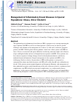 Cover page: Management of Inflammatory Bowel Diseases in Special Populations: Obese, Old, or Obstetric