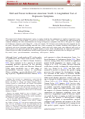 Cover page: Shift and Persist in Mexican American Youth: A Longitudinal Test of Depressive Symptoms