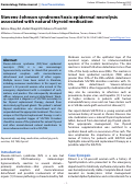 Cover page: Stevens-Johnson syndrome/toxic epidermal necrolysis associated with natural thyroid medication