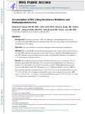 Cover page: Accumulation of HIV-1 Drug Resistance Mutations and Methamphetamine Use.