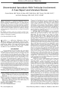 Cover page: Disseminated Sarcoidosis With Testicular Involvement