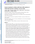 Cover page: Oxytocin treatment in children with Prader–Willi syndrome: A double‐blind, placebo‐controlled, crossover study