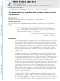 Cover page: The New Federalism: State Policies Regarding Embryonic Stem Cell Research