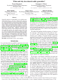 Cover page: When and why does shared reality generalize?