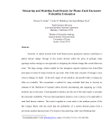 Cover page: Measuring and Modeling Fault Density for Plume-Fault Encounter Probability Estimation