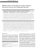 Cover page: SMRI Biomarkers Predict Electroconvulsive Treatment Outcomes: Accuracy with Independent Data Sets