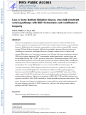 Cover page: Less is more: Nutrient limitation induces cross-talk of nutrient sensing pathways with NAD+ homeostasis and contributes to longevity