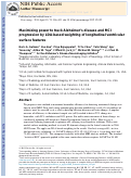 Cover page: Maximizing power to track Alzheimer's disease and MCI progression by LDA-based weighting of longitudinal ventricular surface features