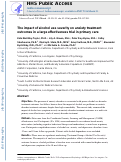 Cover page: The impact of alcohol use severity on anxiety treatment outcomes in a large effectiveness trial in primary care