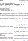 Cover page: A Comprehensive Assessment of Associations between Prenatal Phthalate Exposure and the Placental Transcriptomic Landscape