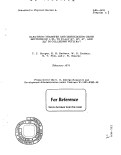 Cover page: ELECTRON-TRANSFER and DISSOCIATION CROSS SECTIONS OF 1.25- TO 25-keV H+, H|, H~, and H2+ IN COLLISIONS WITH Xe