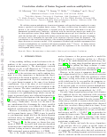 Cover page: Correlation studies of fission-fragment neutron multiplicities