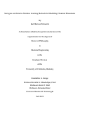 Cover page: Surrogate and Iterative Machine Learning Methods for Modelling Chemical Phenomena