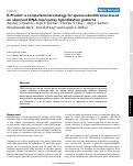 Cover page: E-Predict: a computational strategy for species identification based on observed DNA microarray hybridization patterns