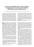 Cover page: Increased Autoantibody Titers Against Epitopes of Oxidized LDL in LDL Receptor–Deficient Mice With Increased Atherosclerosis