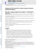 Cover page: Suppression of Exosomal PD-L1 Induces Systemic Anti-tumor Immunity and Memory.