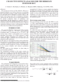 Cover page: Collective effects analysis for the Berkeley femtosource