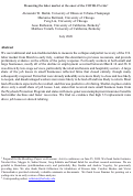 Cover page: Measuring the labor market at the onset of the COVID-19 crisis