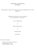 Cover page: Unifying Behavior Based Control Design and Hybrid Stability Theory for AUV Application