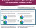 Cover page: Evaluating One-shot Asynchronous, Online Primary Source Instruction: a Case Study Using Student Feedback