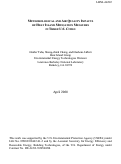 Cover page: Meteorological and air quality impacts of heat island mitigation measures in three U.S. cities