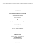 Cover page: Effective Stress Analysis of Liquefaction Sites and Evaluation of Sediment Ejecta Potential