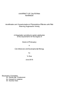 Cover page: Identification and Characterization of Phytophthora Effectors with RNA Silencing Suppression Activity