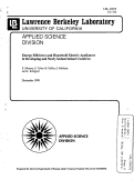 Cover page: Energy Efficiency and Household Electric Appliances in Developing and Newly Industrialized Countries