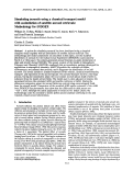 Cover page: Simulating aerosols using a chemical transport model with assimilation of satellite aerosol retrievals: Methodology for INDOEX