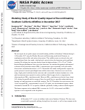 Cover page: Modeling Study of the Air Quality Impact of Record‐Breaking Southern California Wildfires in December 2017