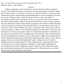 Cover page: Witness Intimidation by Extended Family Members in Domestic Violence: Issues and Solutions