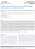Cover page: Purifying selection decreases the potential for Bangui orthobunyavirus outbreaks in humans