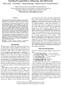 Cover page: Modelling Perceptual Effects of Phonology with ASR Systems