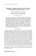 Cover page: Relationship of lymphotoxin secretion and DNA synthesis in the human mixed lymphocyte reaction in vitro