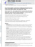 Cover page: Knee Osteoarthritis and the Risk of Medically Treated Injurious Falls Among Older Adults: A Community‐Based US Cohort Study