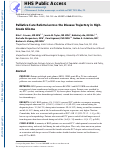 Cover page: Palliative care referral across the disease trajectory in high-grade glioma.