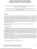 Cover page: Exposure time dependence of image quality in high-speed retinal in vivo Fourier domain OCT