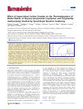 Cover page: Effect of Supercritical Carbon Dioxide on the Thermodynamics of Model Blends of Styrene-Acrylonitrile Copolymer and Poly(methyl methacrylate) Studied by Small-Angle Neutron Scattering