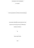 Cover page: Advancing Quantitative Perfusion Abdominal Imaging