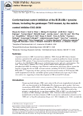 Cover page: Conformational control inhibition of the BCR-ABL1 tyrosine kinase, including the gatekeeper T315I mutant, by the switch-control inhibitor DCC-2036.