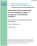 Cover page: Atmospheric Measurement and Inverse Modeling to Improve Greenhouse Gas Emission Estimates: